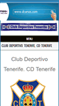 Mobile Screenshot of cdtenerife.es